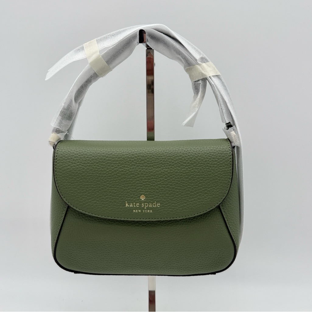 Kate Spade Monica Small Flap Crossbody Cedar Stand Green